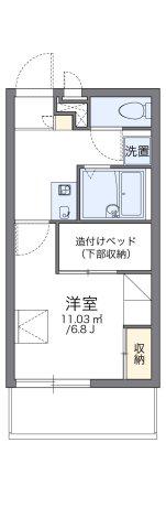 レオパレスSAKAE(1K/3階)の間取り写真