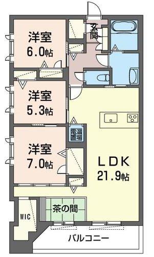アルタクラッセ(3LDK/2階)の間取り写真