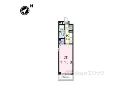 サンリット レジデンス(1K/3階)の間取り写真