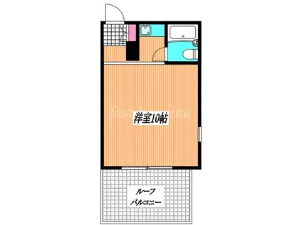 プレザントヒルズ(ワンルーム/5階)の間取り写真