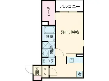 FSTYLE藤井寺道明寺1号館(ワンルーム/2階)の間取り写真