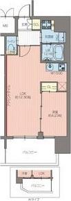 プレジオ西中島ASIAN(1LDK/12階)の間取り写真