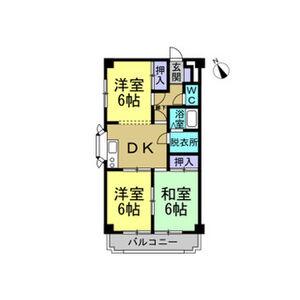 MAISON SAKAE(3DK/4階)の間取り写真