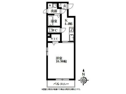 アルティスタ(1K/2階)の間取り写真