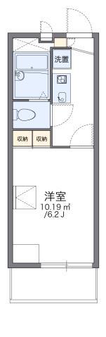 レオパレスシャンテ三国本町(1K/2階)の間取り写真