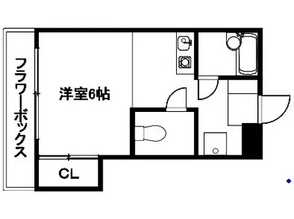 庵里KAMANZA(1K/2階)の間取り写真