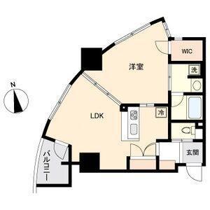 ドゥーエ上前津(1LDK/5階)の間取り写真