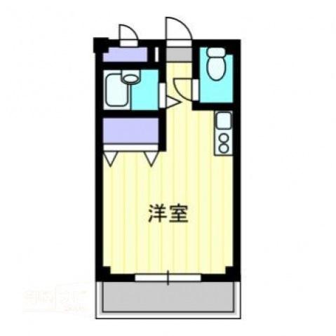 LA・FLEUR II(1K/2階)の間取り写真