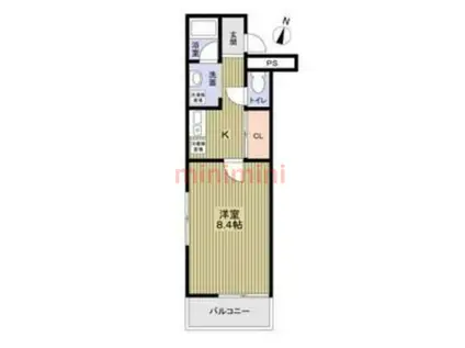 寿OMパレス(1K/1階)の間取り写真