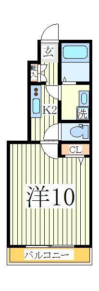 ART MAISON(1K/1階)の間取り写真