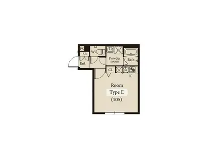 J-ARC目白御留山(ワンルーム/3階)の間取り写真