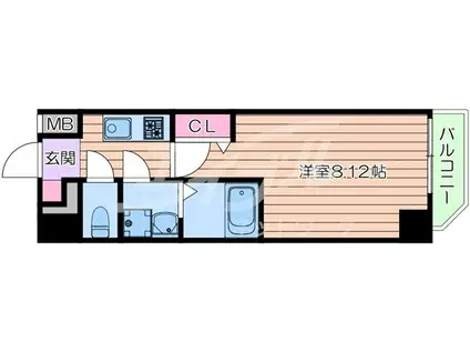 S-FORT桜ノ宮(1K/7階)の間取り写真