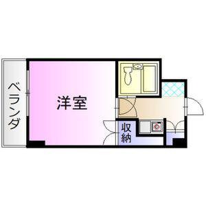 エトワール宇都宮第3(1K/3階)の間取り写真