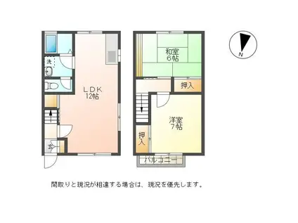メゾンセントポーリア(2LDK/1階)の間取り写真