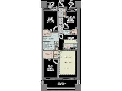 リエトコート丸の内(2SLDK/9階)の間取り写真