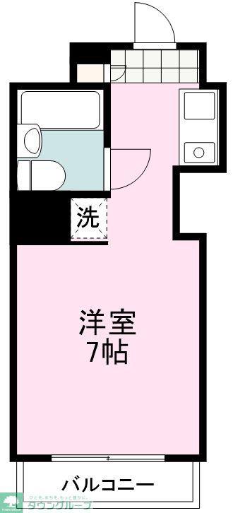 アーバンハイム寿(ワンルーム/3階)の間取り写真