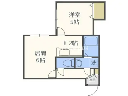 ハイム東環駅(1LDK/3階)の間取り写真