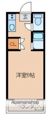 あいらんど本郷(ワンルーム/2階)の間取り写真