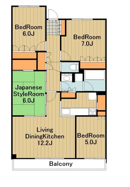 ブリリア多摩センター(4LDK/15階)の間取り写真