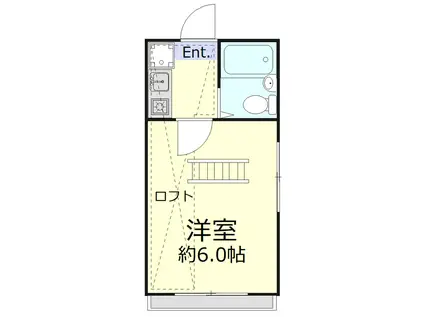 シャンテ町屋(1K/3階)の間取り写真