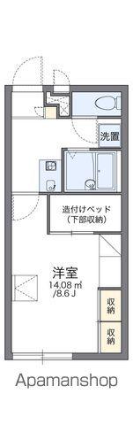 レオパレス華(1K/2階)の間取り写真