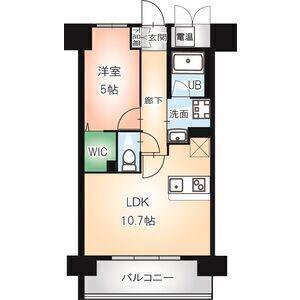 NAVIGLIO PALAZZO(1LDK/2階)の間取り写真