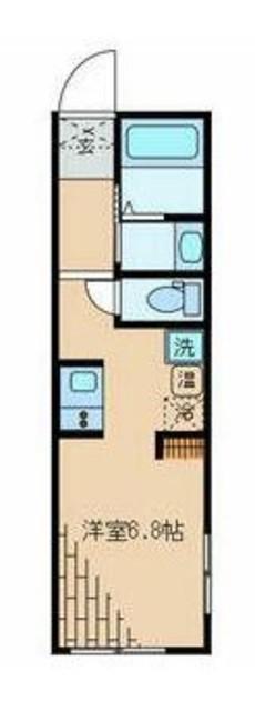 カレラパーク(ワンルーム/5階)の間取り写真