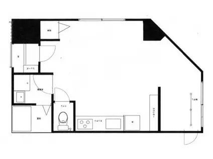 お福ビル(ワンルーム/3階)の間取り写真