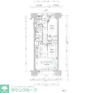 プレサンス ロジェ 名古屋駅ノース FRONT(2LDK/12階)の間取り写真