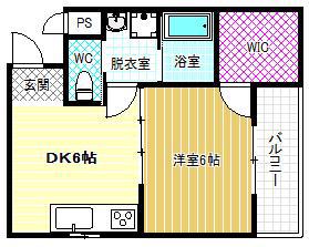 FSTYLE上田2号館(1DK/3階)の間取り写真