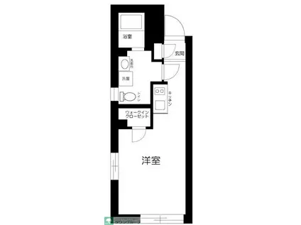 ES-GRANDE文京白山(ワンルーム/3階)の間取り写真