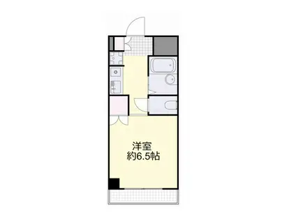 リアライズ西之町(1K/2階)の間取り写真