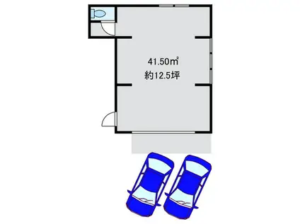 マンションMIRAI(ワンルーム/1階)の間取り写真