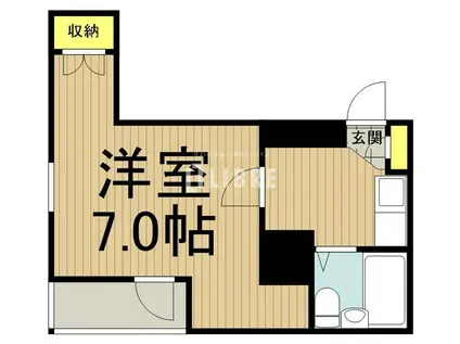 GSPIEDRA(1K/3階)の間取り写真