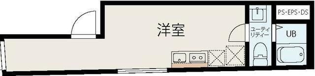 Y′S COURT NAKAI(ワンルーム/3階)の間取り写真