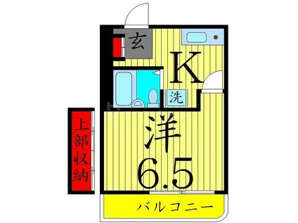 ヒューマメント グリマ(1K/1階)の間取り写真