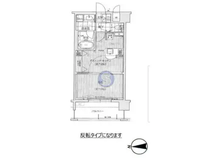 KAISEI梅田(1DK/5階)の間取り写真