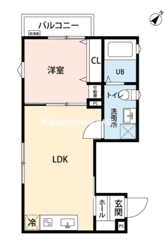 VELLEZE ENOSHIMA(1LDK/3階)の間取り写真