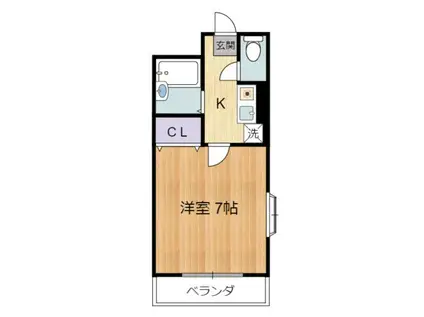 エクシブ吉祥寺1ST-STAGE(1K/3階)の間取り写真