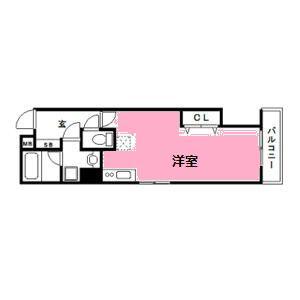 LIVEMAX MOON(ワンルーム/3階)の間取り写真
