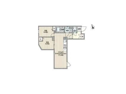 新築★ペット可賃貸(2LDK/3階)の間取り写真