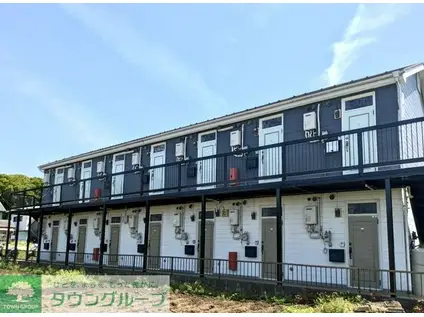 寒川山手ハイツ(1K/2階)の外観写真