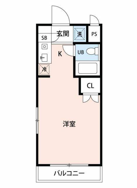 マイナビSTAY文京江戸川橋(ワンルーム/4階)の間取り写真