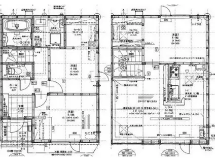 アイビー(3LDK/1階)の間取り写真