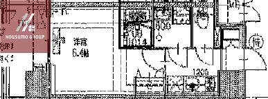 ワールドアイ大阪イースト CITY(1K/14階)の間取り写真