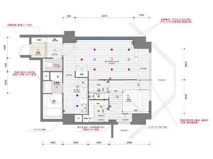 ドゥーエ東池袋(1LDK/2階)の間取り写真
