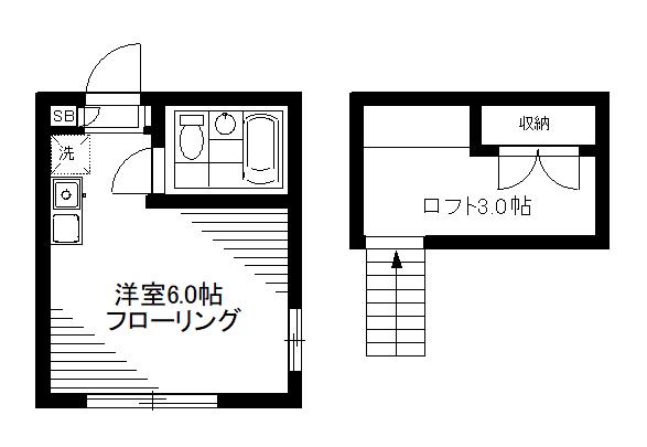 MY PLAN Z(ワンルーム/1階)の間取り写真