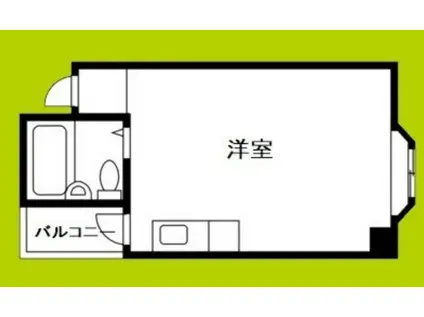 ビジタル浪速3(ワンルーム/3階)の間取り写真