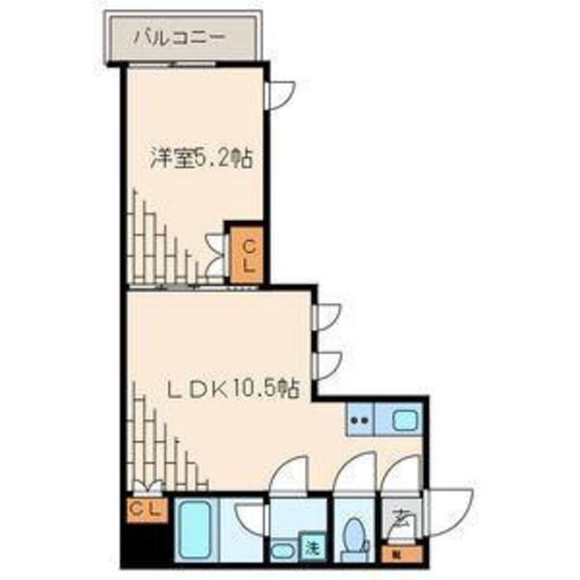 ビバリーホームズ石神井台(1LDK/3階)の間取り写真