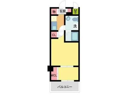 セレニテ甲子園I(1DK/5階)の間取り写真